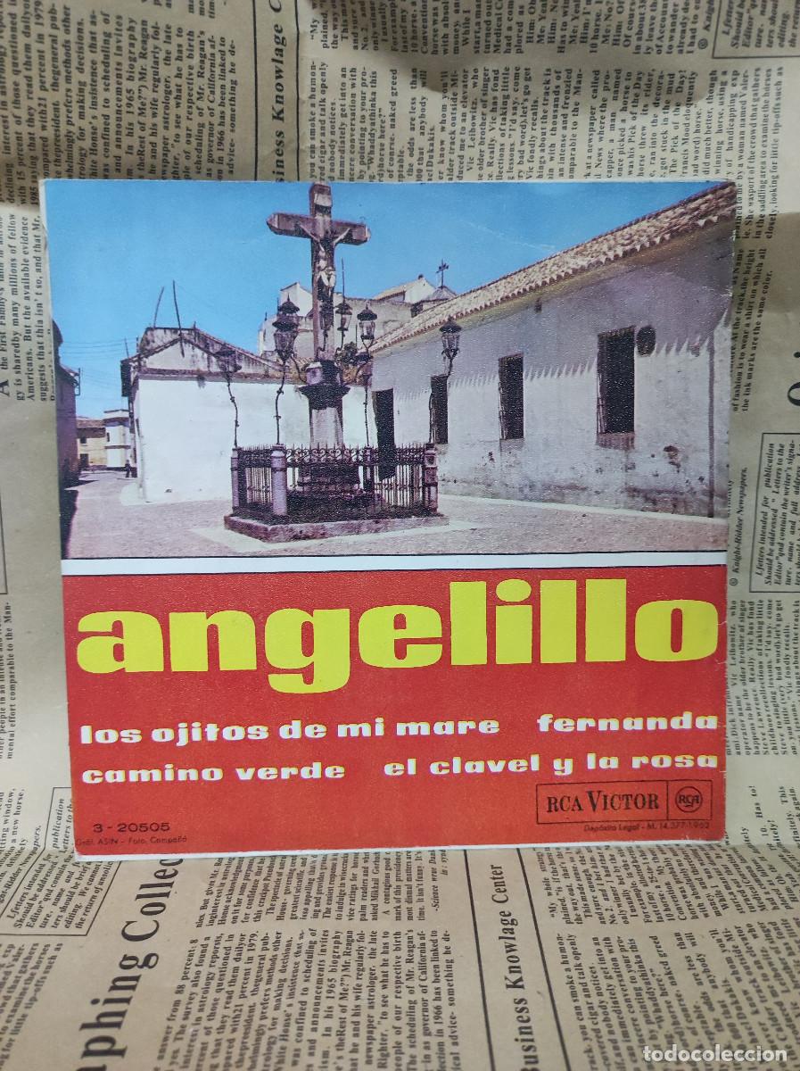 Discos de vinilo: Angelillo &ndash; Los Ojitos De Mi Mare - Foto 1