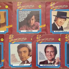 Discos de vinilo: LOTE 7 LP EL CANCIONERO (PERET, SARA MONTIEL, LOLA FLORES, J.VALDERRAMA, R.JURADO,JOSELITO,M.ESCOBAR