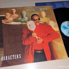 Discos de vinilo: STEVIE WONDER CHARACTERS LP 1987 MOTOWN EDICION ESPAÑOLA GATEFOLD CARPETA ABIERTA