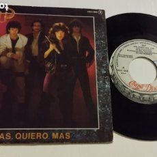 Discos de vinilo: SINGLE-ÑU-MAS QUIERO MAS-1984-PROMOCIONAL