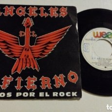 Dischi in vinile: SINGLE-ANGELES DEL INFIERNO-UNIDOS POR EL ROCK-1984-SPAIN-PROMOCIONAL