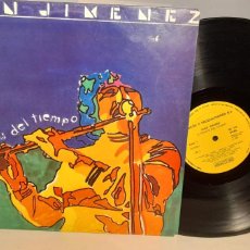 Discos de vinilo: LP JUAN JIMENEZ : A TRAVES DEL TIEMPO ( FUSION FOLK ROCK BLUES SWING)