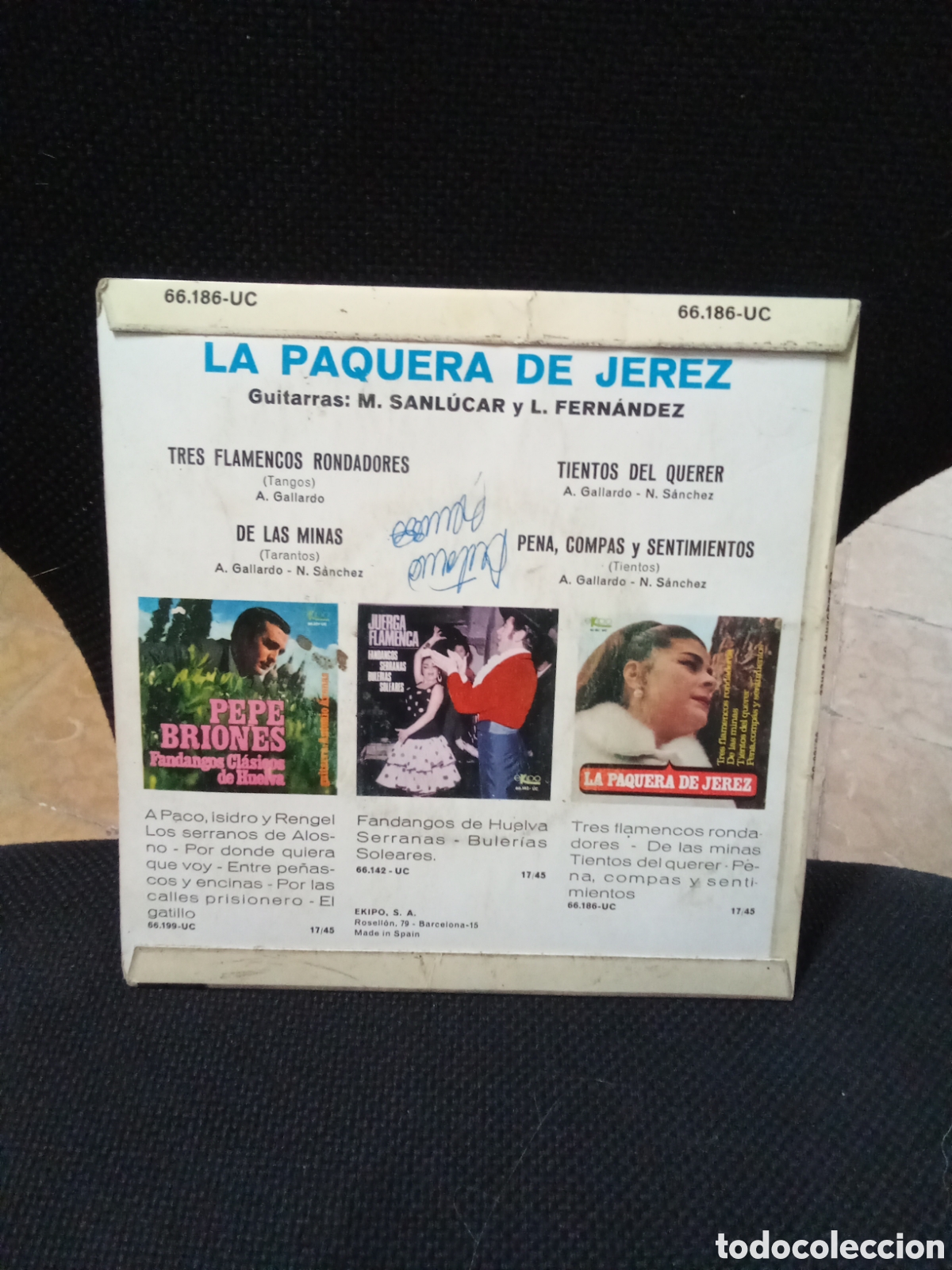 Discos de vinilo: La Paquera de Jerez - Foto 2