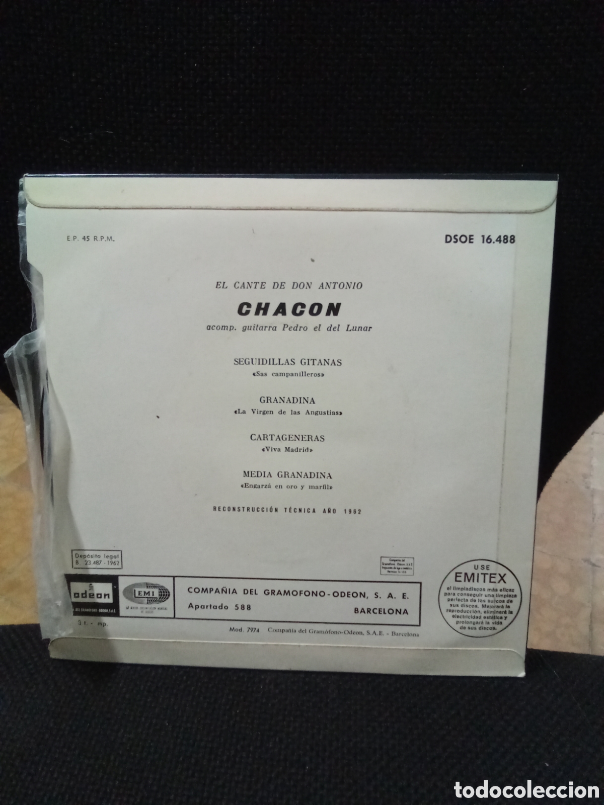 Discos de vinilo: Don Antonio Chac&oacute;n - Foto 2