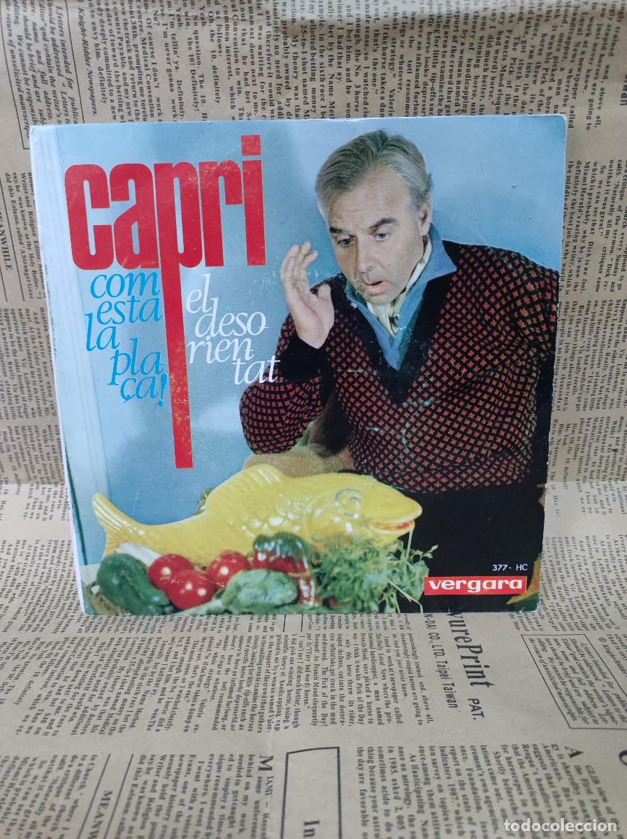 Discos de vinilo: Joan Capri &ndash; Com Est&agrave; La Pla&ccedil;a / El Desorientat - Foto 1