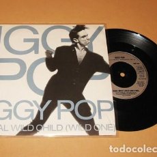 Discos de vinilo: IGGY POP - REAL WILD CHILD - SINGLE - 1986