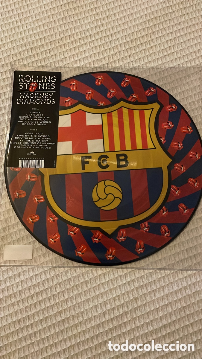Discos de vinilo: Rolling Stones Hackney Diamonds FC Barcelona - Foto 3