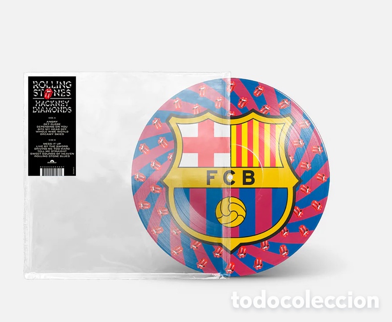 Discos de vinilo: Rolling Stones Hackney Diamonds FC Barcelona - Foto 1