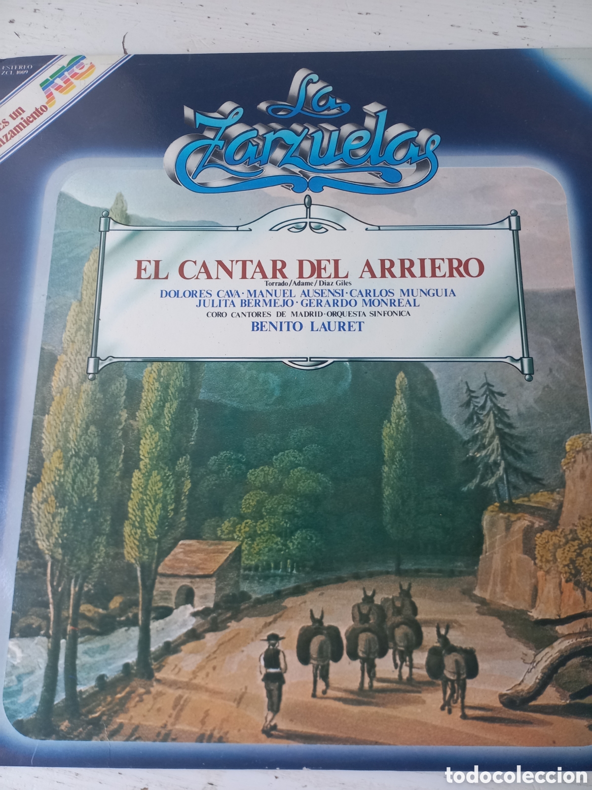 Discos de vinilo: Vinilo El Cantar del Arriero zarzuela