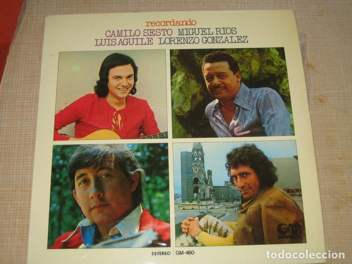 Discos de vinilo: CAMILO SESTO, MIGUEL RIOS .... LP - Foto 1