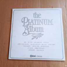 Discos de vinilo: VARIOS ARTISTAS - THE PLATINUM ALBUM LP 1981 EDICION ESPAÑOLA