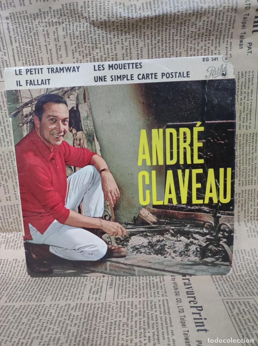 Discos de vinilo: Andr&eacute; Claveau &ndash; Le Petit Tramway - Foto 1