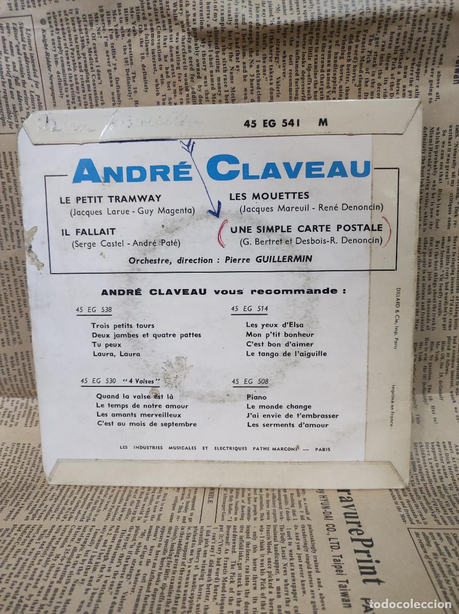 Discos de vinilo: Andr&eacute; Claveau &ndash; Le Petit Tramway - Foto 2
