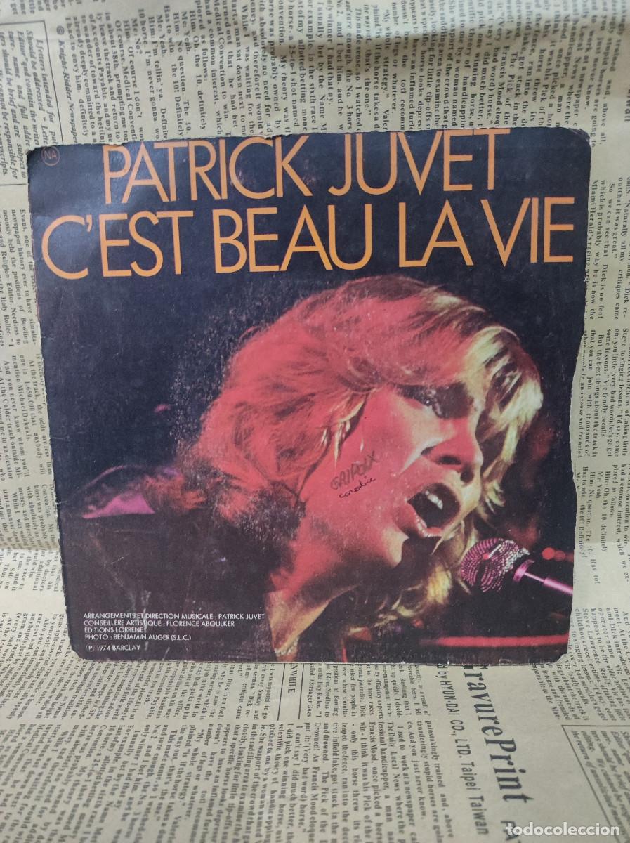 Discos de vinilo: Patrick Juvet &ndash; Cest Beau La Vie/Nama - Foto 1