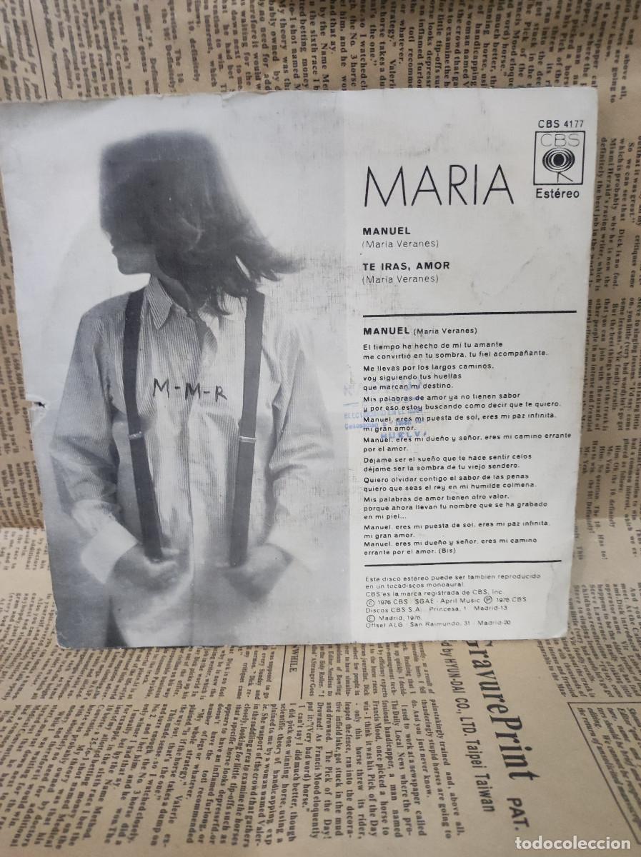 Discos de vinilo: Maria &ndash; Manuel - Foto 2