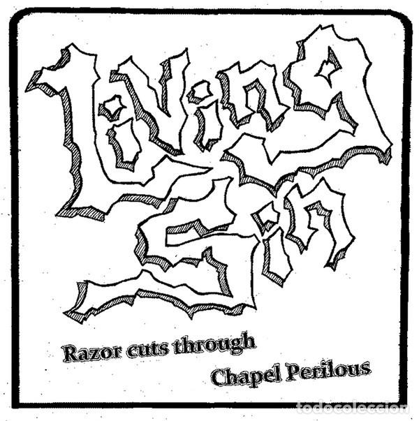 Discos de vinilo: Living Sin &lrm;&ndash; Razor Cuts Through / Chapel Perilous - Foto 1
