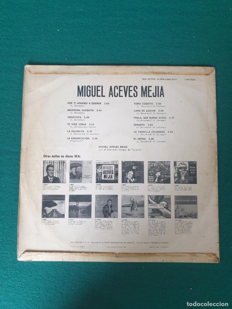 Discos de vinilo: Miguel Aceves Mejia ... - Foto 2