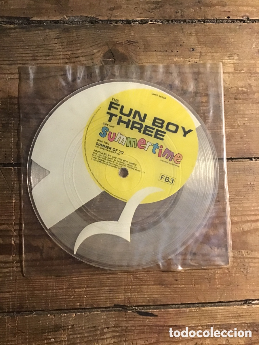 Disques de vinyle: FUN BOY THREE summertime pic disk