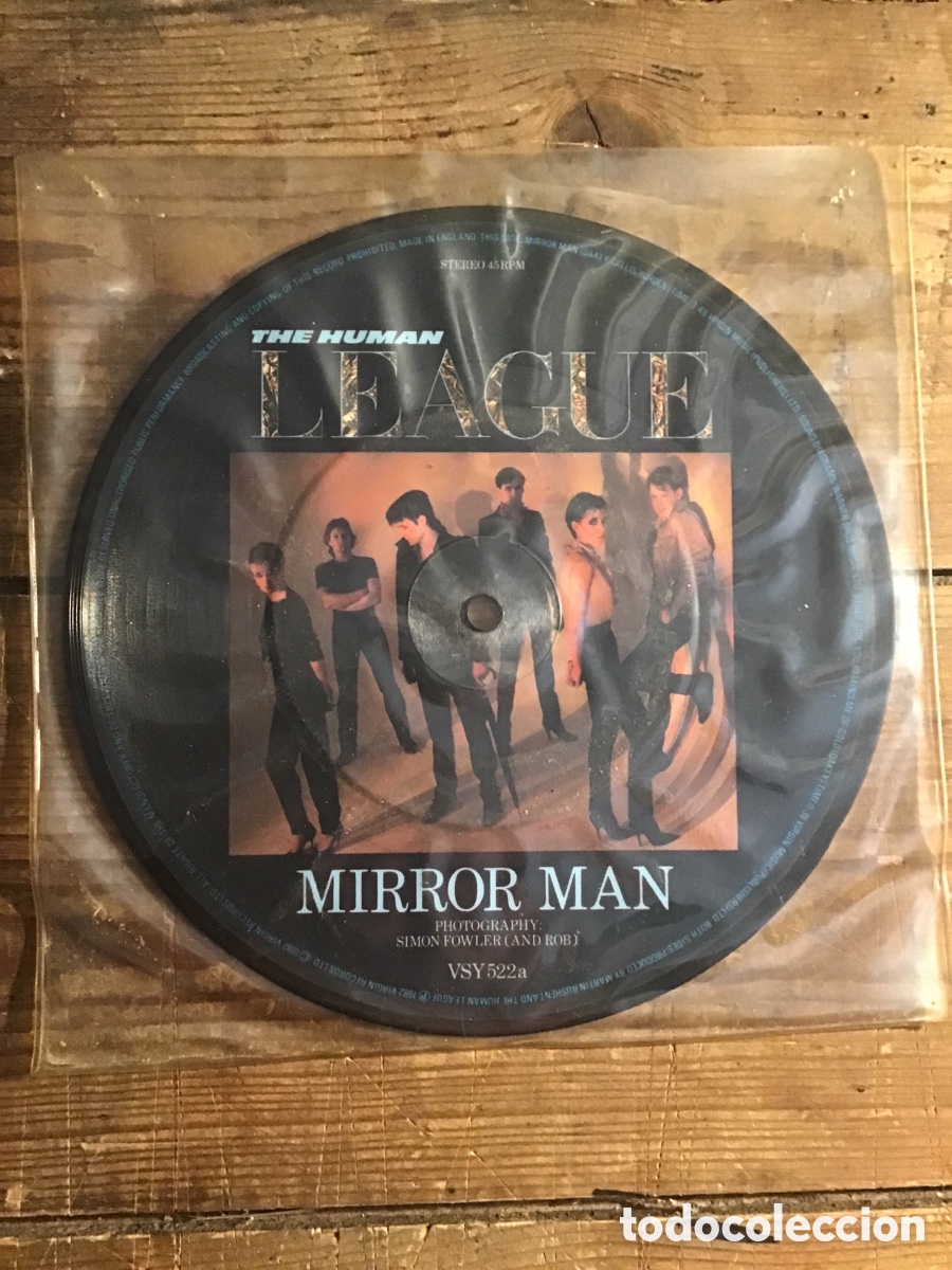 Discos de vinilo: The Human League Mirror Man pic disk - Foto 1