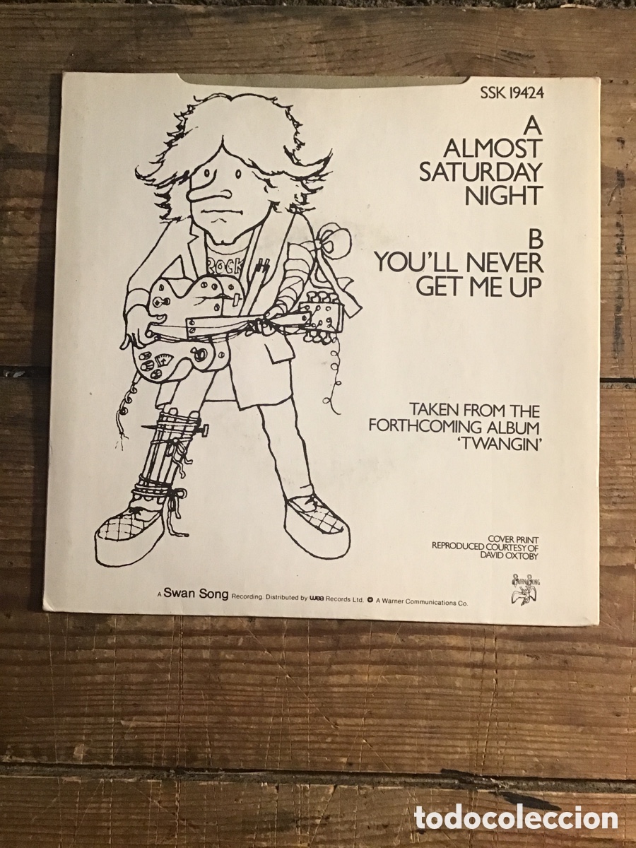 Discos de vinilo: Dave Edmunds Almost Saturday Night - Foto 2