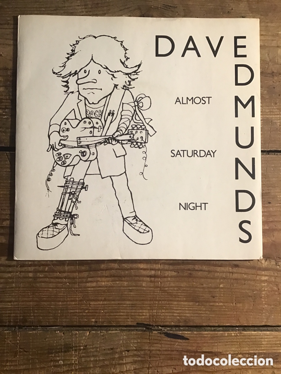 Discos de vinilo: Dave Edmunds Almost Saturday Night - Foto 1
