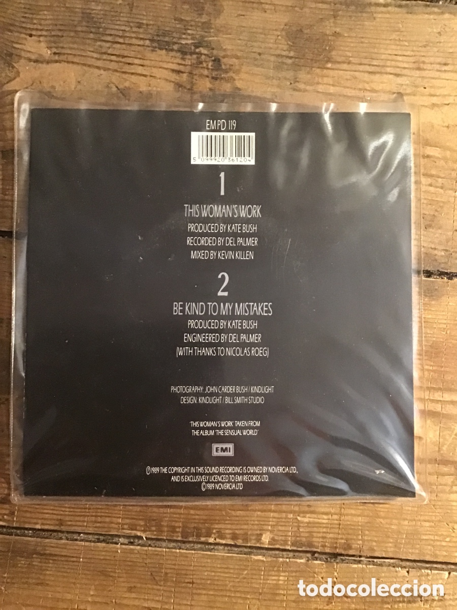 Discos de vinilo: Kate Bush This Woman&rsquo;s Work pic disk - Foto 3
