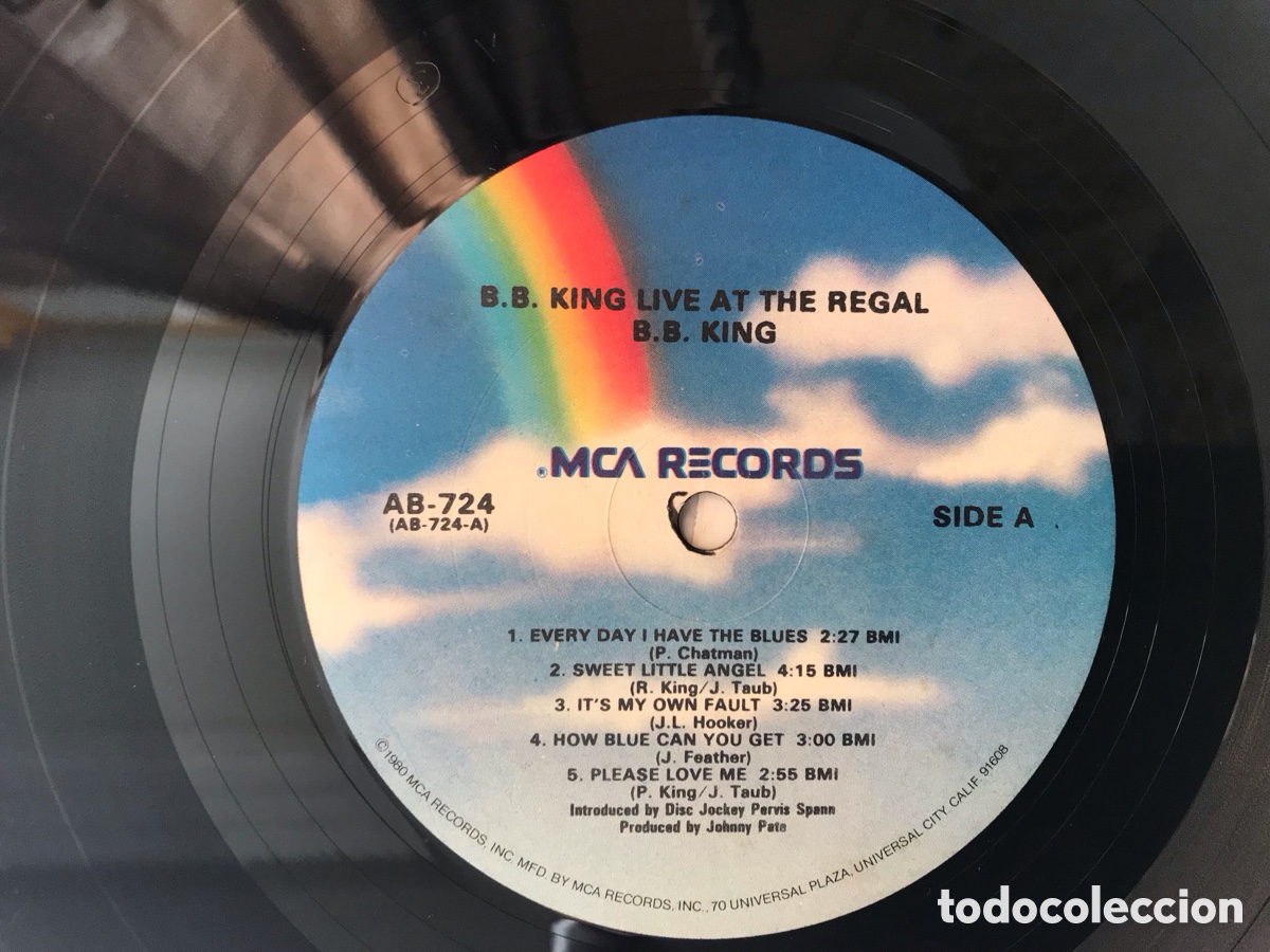 Discos de vinilo: Live at the Regal. B. B. King - Foto 4