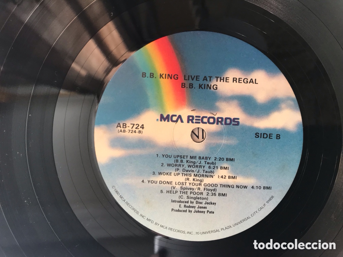 Discos de vinilo: Live at the Regal. B. B. King - Foto 5