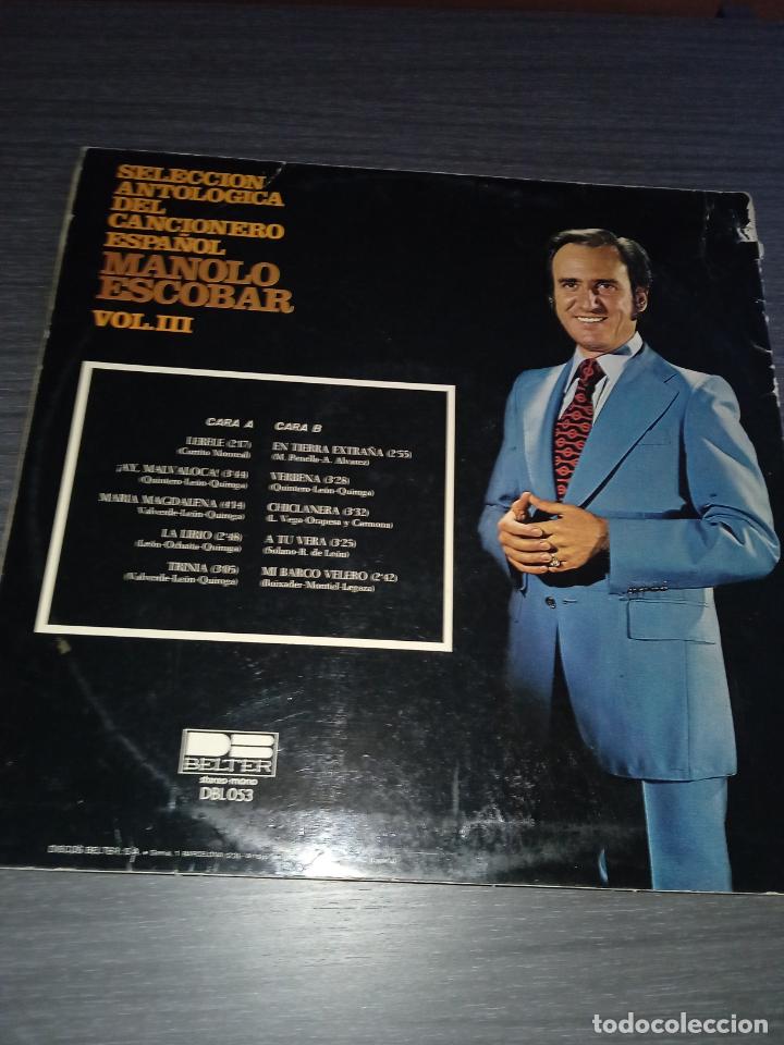 Discos de vinilo: Manolo escobar - Foto 2