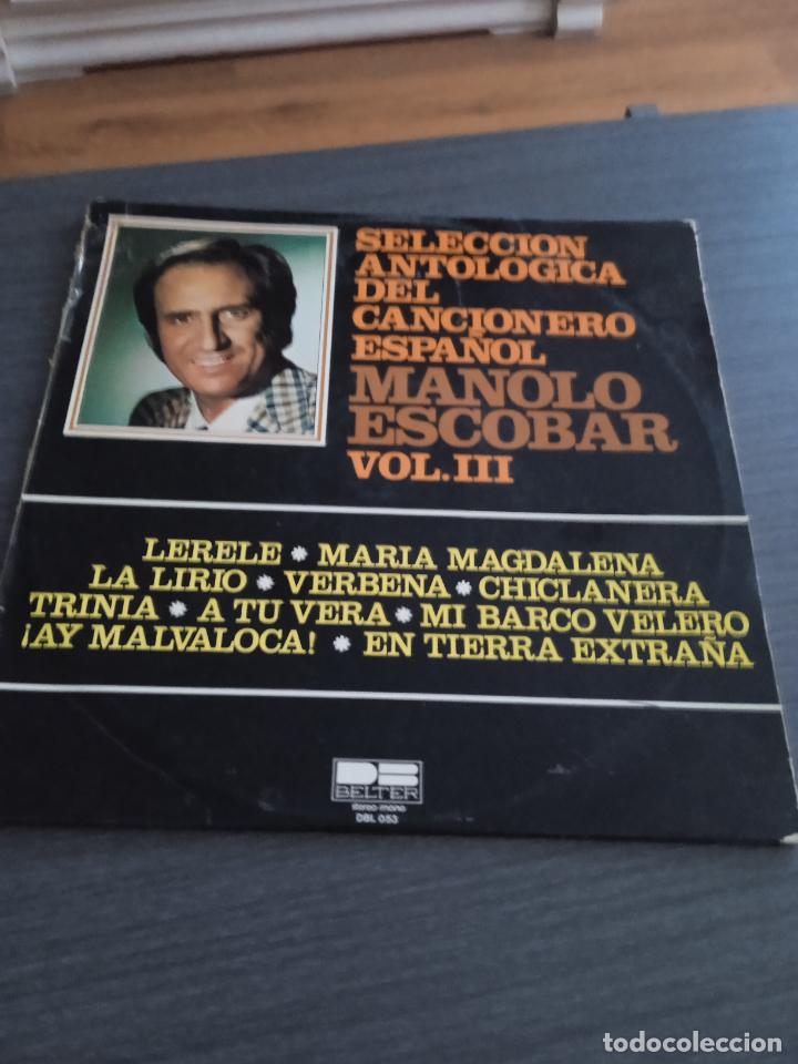 Discos de vinilo: Manolo escobar - Foto 1