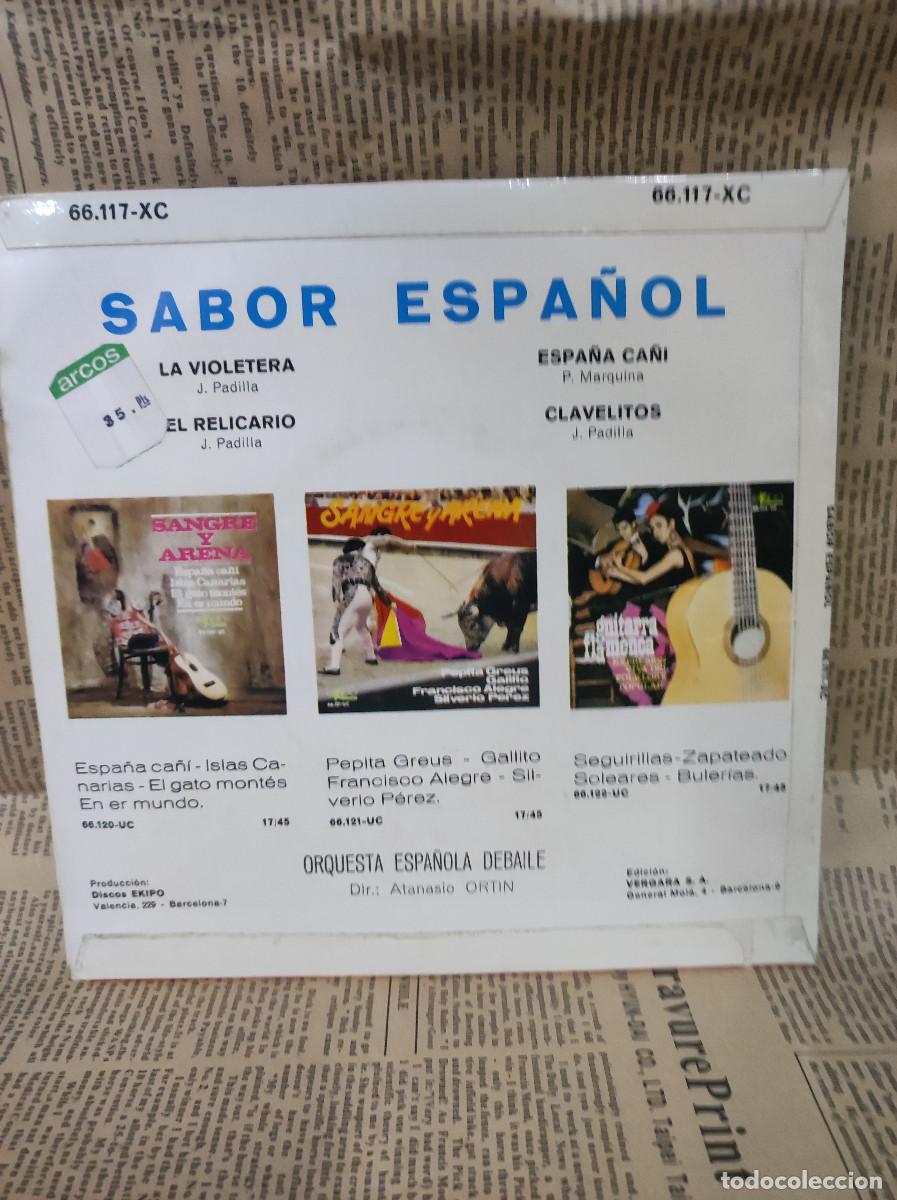 Discos de vinilo: Orquesta Espa&ntilde;ola De Baile &ndash; Sabor Espa&ntilde;ol - Foto 2