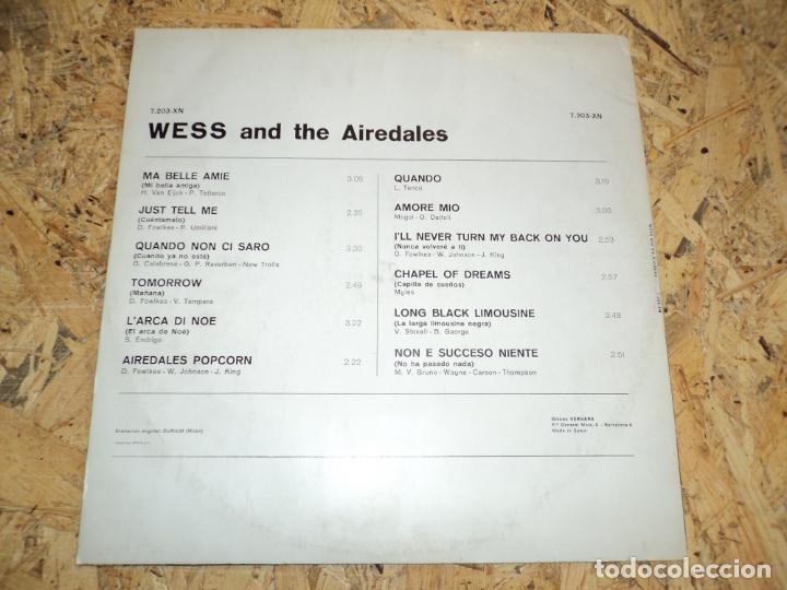Discos de vinilo: WESS & THE AIREDALES - QUANDO (SPAIN 1970) - Foto 2