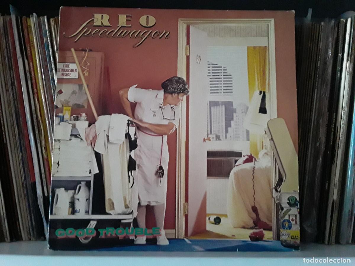 Discos de vinilo: REO Speedwagon &lrm;&ndash; Good Trouble - lp - Foto 1
