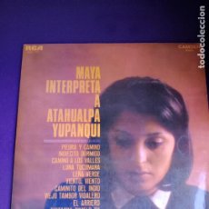 Discos de vinilo: MAYA INTERPRETA A ATAHUALPA YUPANQUI - LP RCA 1968 - DIRIA Q SIN ESTRENAR, FOLK 60'S