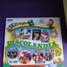 Discos de vinilo: DISCOLANDIA - DOBLE LP BELTER 1980 - MUY POCO USO, INFANTIL TVE 80'S - PARCHIS, NINS, REGALIZ, ETC