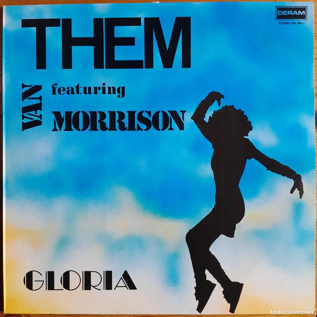 Discos de vinilo: THEM feat. VAN MORRISON : GLORIA [DERAM - ESP 1989] LP - Foto 1