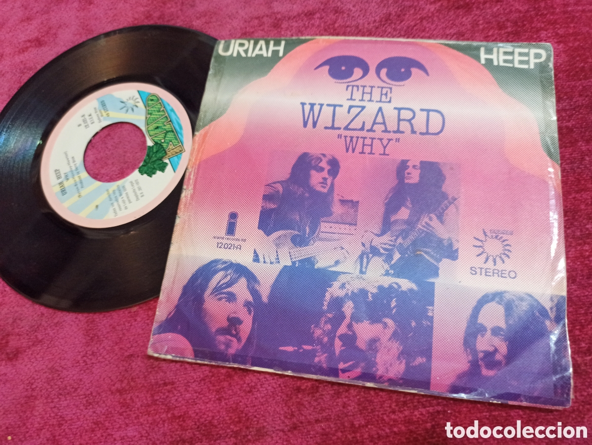 Discos de vinilo: Uriah Heep wizard single - Foto 2