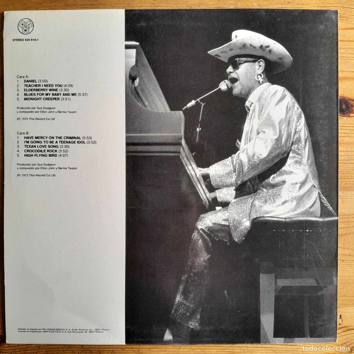 Discos de vinilo: ELTON JOHN : DONT SHOOT ME [DJM - ESP 1990] LP - Foto 2