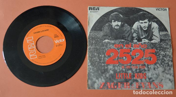 Discos de vinilo: ZAGER & EVANS - EN EL A&Ntilde;O 2525 - Foto 2