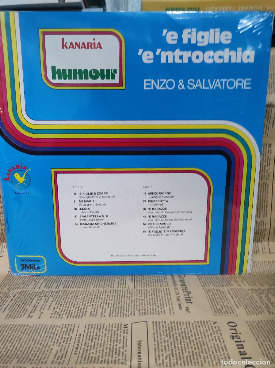 Discos de vinilo: Enzo E Salvatore &ndash; E Figlie E Ntrocchia - Foto 2
