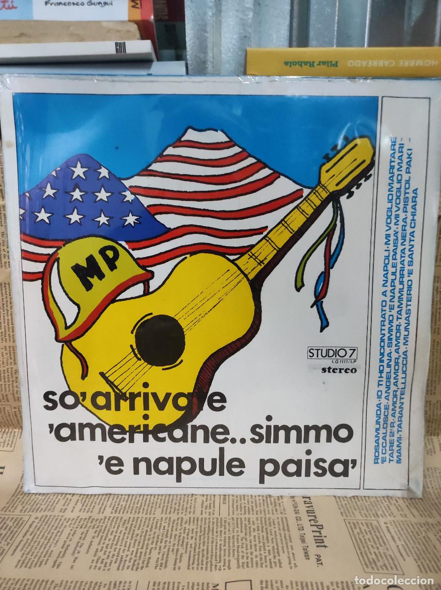 Discos de vinilo: So Arrivate Americane.. Simmo E Napule, Paisa - Foto 1