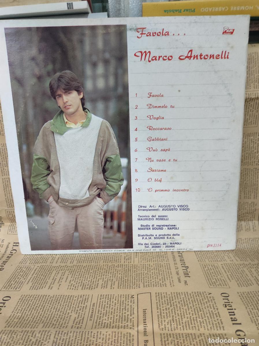 Discos de vinilo: Marco Antonelli &ndash; Favola - Foto 2