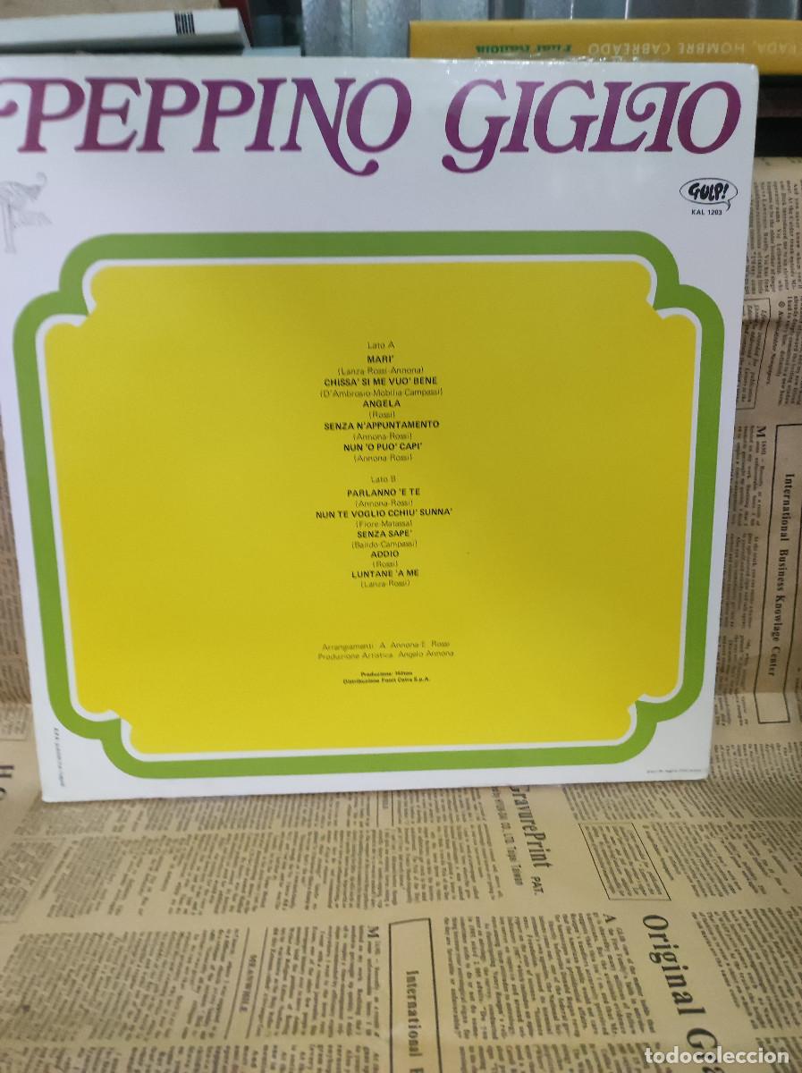 Discos de vinilo: Peppino Giglio &ndash; Mar&igrave; - Foto 2
