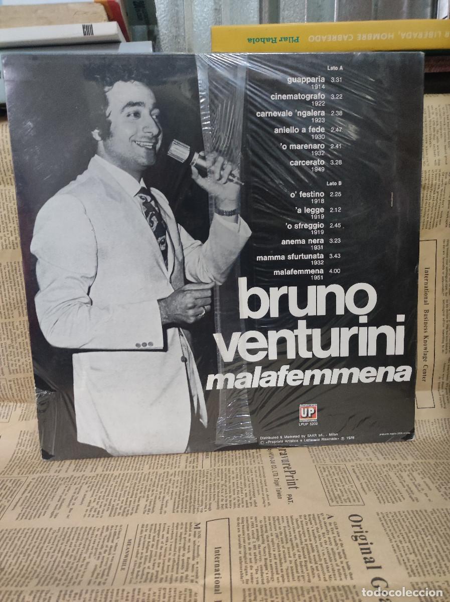 Discos de vinilo: Bruno Venturini &ndash; Malafemmena - Foto 2