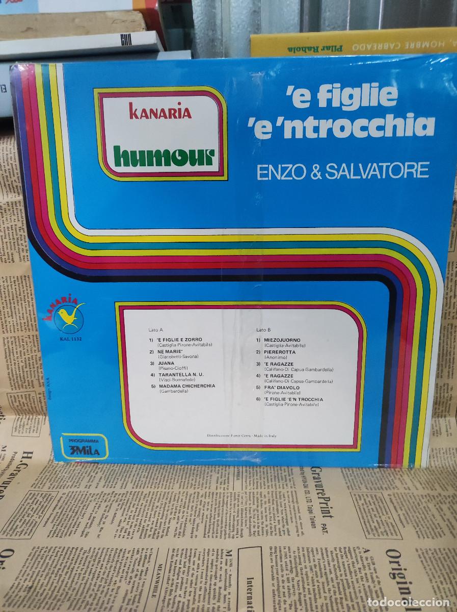 Discos de vinilo: Enzo E Salvatore &ndash; E Figlie E Ntrocchia - Foto 2