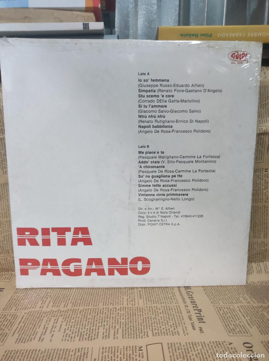 Discos de vinilo: RITA PAGANO - Foto 2