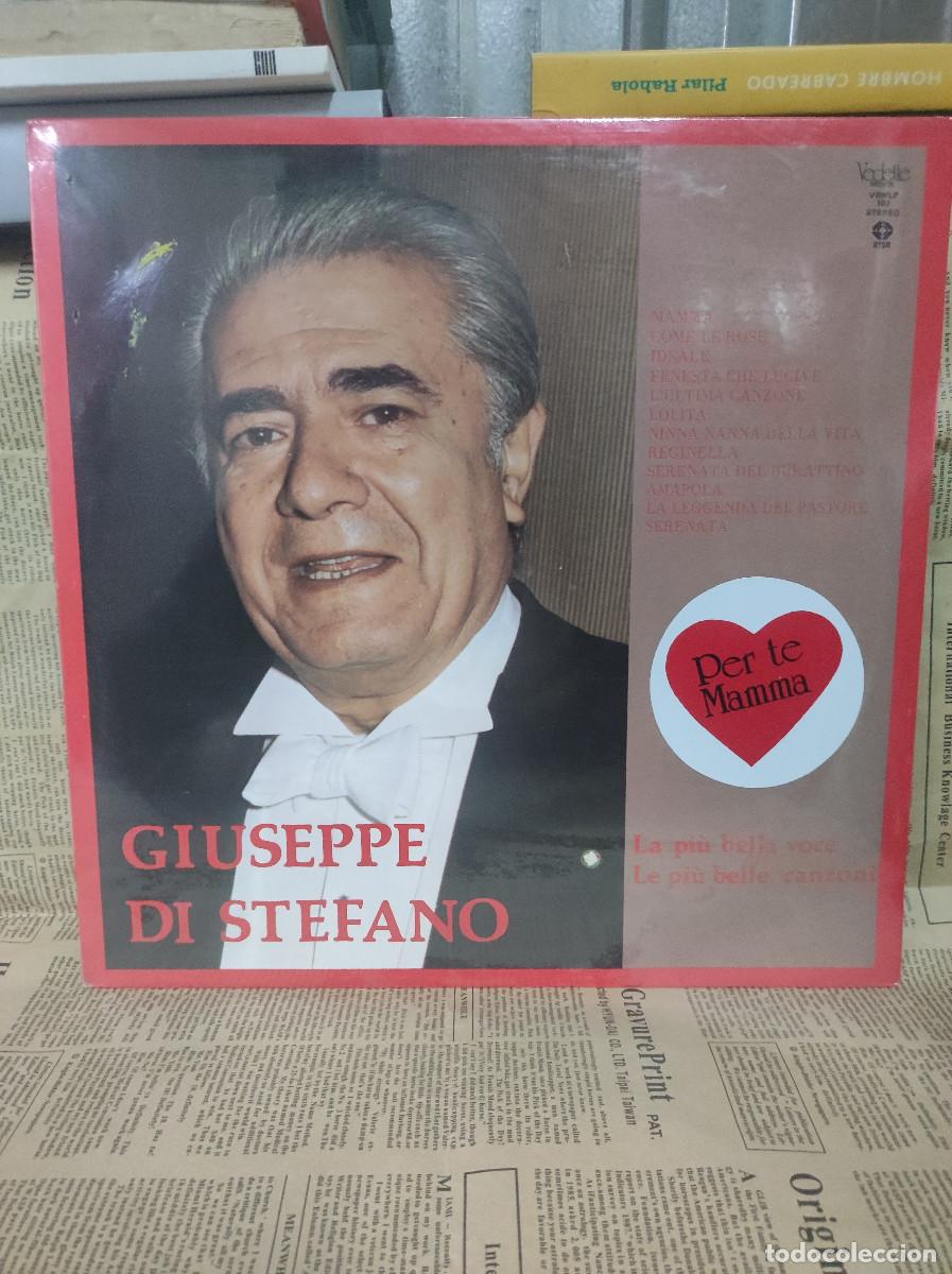 Discos de vinilo: GIUSEPPE DI STEFANO PER TE MAMMA - Foto 1