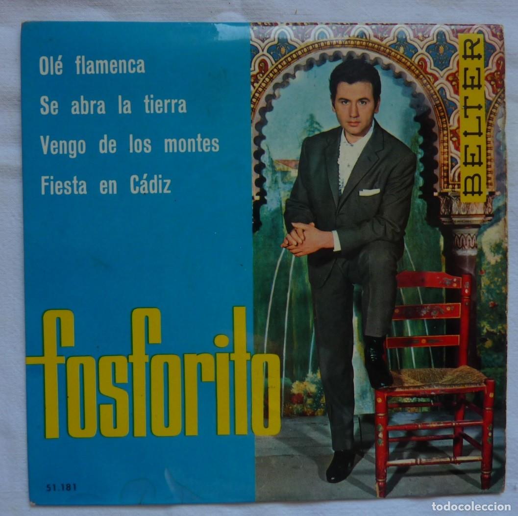 Discos de vinilo: FOSFORITO // OLE FLAMENCA+3 // 1965 / EP - Foto 1