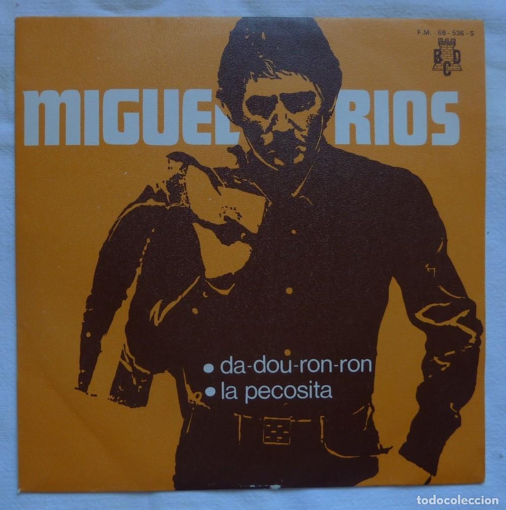 Discos de vinilo: MIGUEL RIOS Y LOS RELAMPAGOS // DA-DOU-RON-RON // 1970 // SINGLE - Foto 1