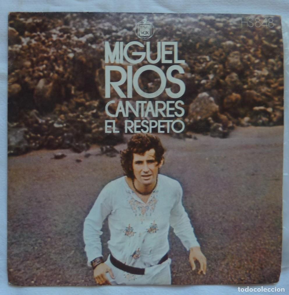 Discos de vinilo: MIGUEL RIOS // CANTARES // 1972 // SINGLE - Foto 1